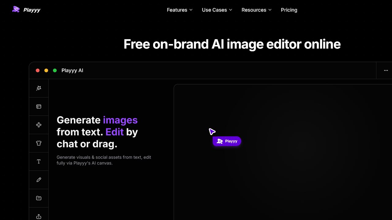 Playyy product interface